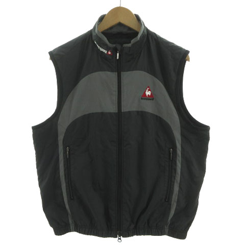 新品未使用S/MLocal Golf ブルゾンベストジャケット ルコックスポルティフ le coq sportif GOLF COLLECTION ジャケット