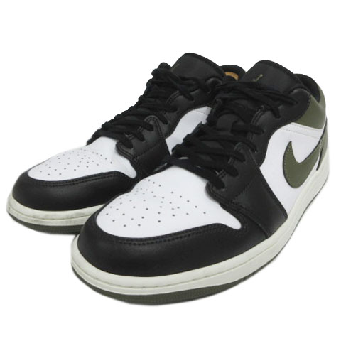 ナイキ NIKE AIR JORDAN 1 LOW 553558-092 スニーカー ブラック 黒 