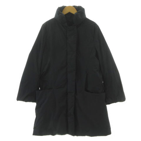 ジルサンダーネイビー Aラインコート ジルサンダー JIL SANDER ダウンコート Aライン ダブルジップ
