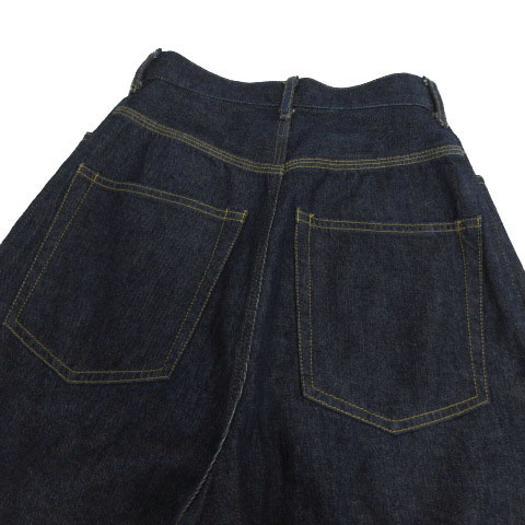 25SS beautiful people ワイドデニムパンツ インディゴブルー 25SS beautiful people ワイドデニムパンツ インディゴブルー