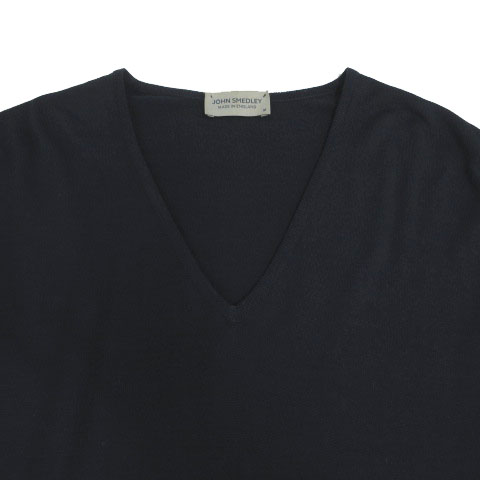 ジョンスメドレー JOHN SMEDLEY ニット セーター Vネック 長袖