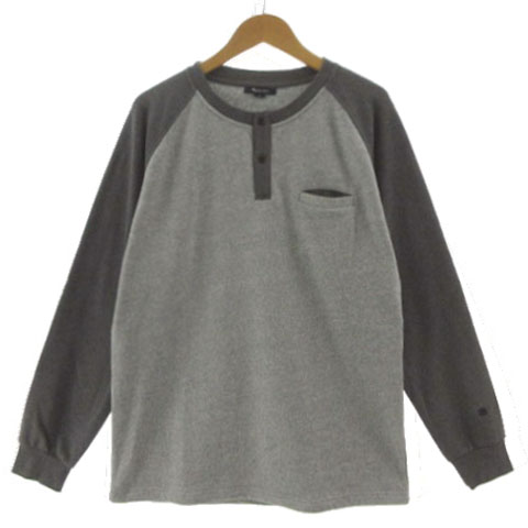 アクアスキュータム AQUASCUTUM ルームウエア ヘンリーネック