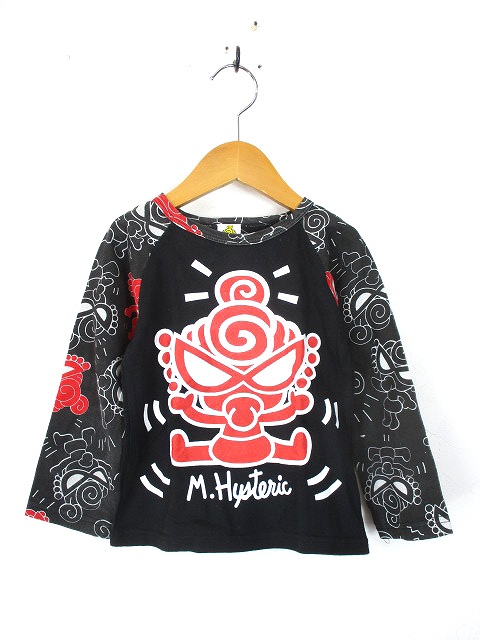 ヒステリックミニ Hysteric MINI プリント Tシャツ カットソー 長袖 