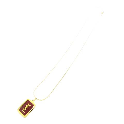 イヴサンローラン YVES SAINT LAURENT ヴィンテージ ロゴ プレート 