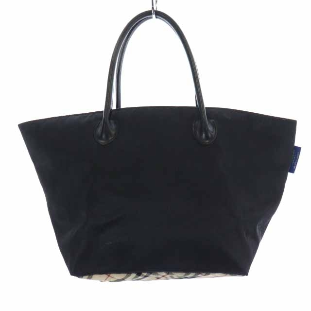 バーバリーブルーレーベル BURBERRY BLUE LABEL トートバッグ 舟形  