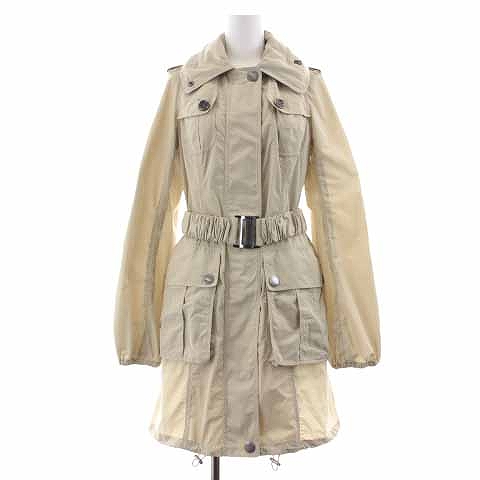 バーバリーブリット BURBERRY BRIT スプリングコート ナイロン ベルト 