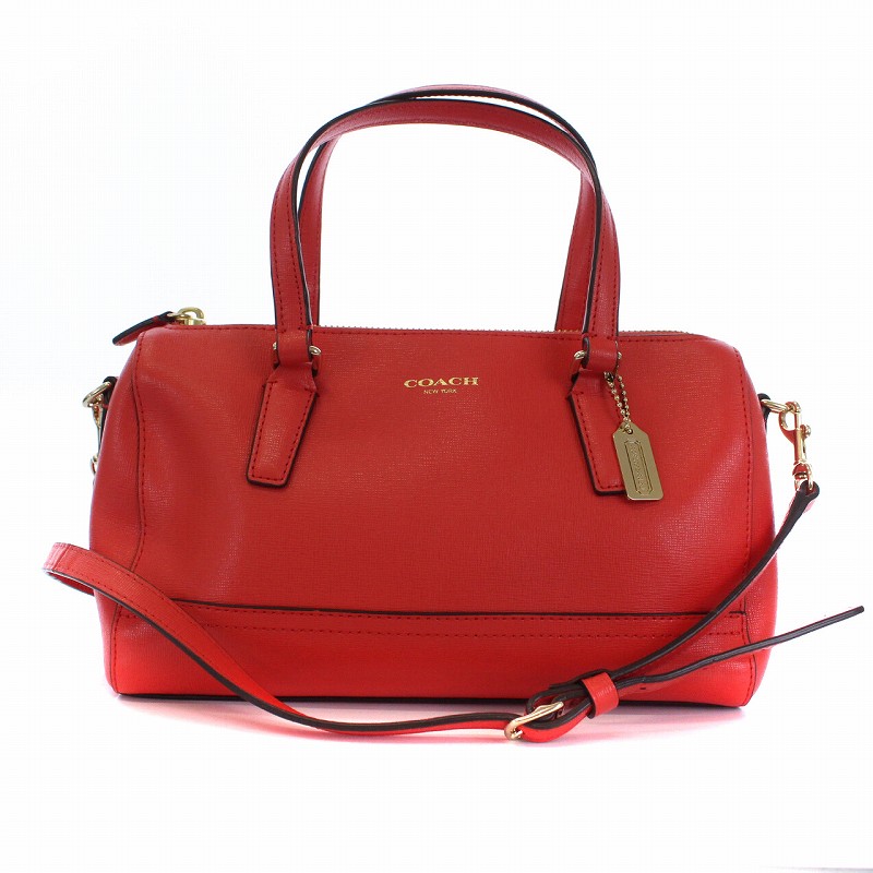 コーチ COACH サフィアーノ ミニ サッチェル ハンドバッグ ショルダー  
