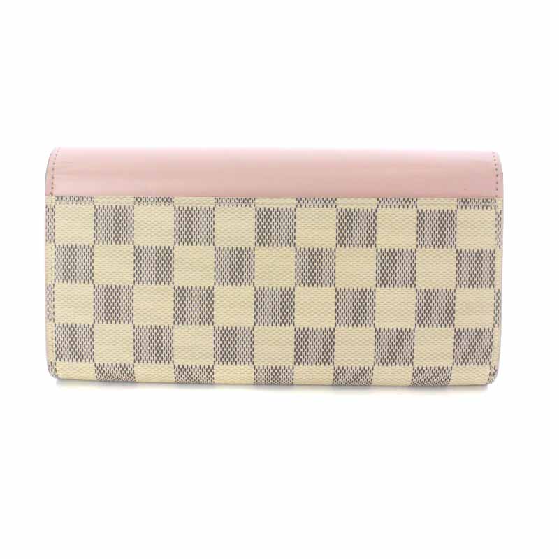 ルイ ヴィトン ポルトフォイユ サラ ダミエ ローズバレリーヌ 長財布 ピンク ルイ ヴィトン ポルトフォイユ サラ ダミエ ローズバレリーヌ 長