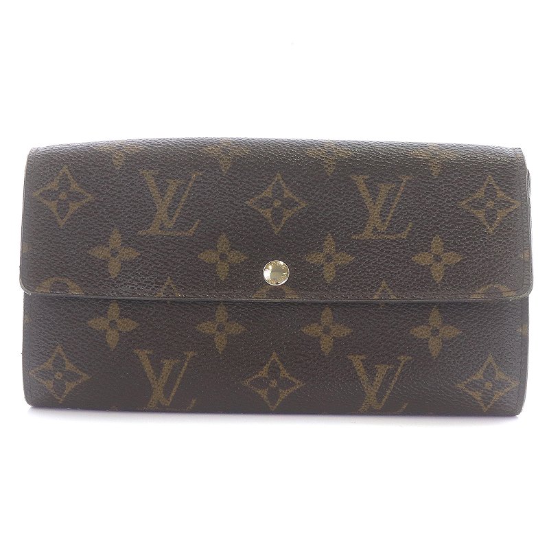 ルイヴィトン LOUIS VUITTON ポルトフォイユサラ モノグラムフリル 長 
