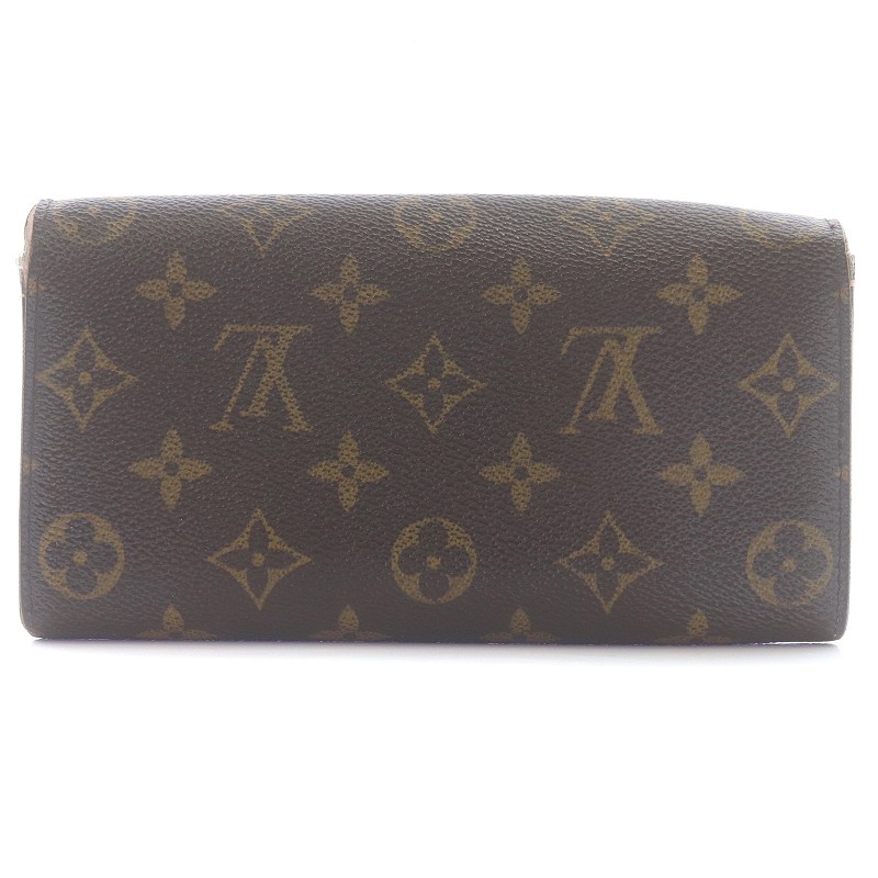 ルイヴィトン LOUIS VUITTON ポルトフォイユサラ モノグラムフリル 長 