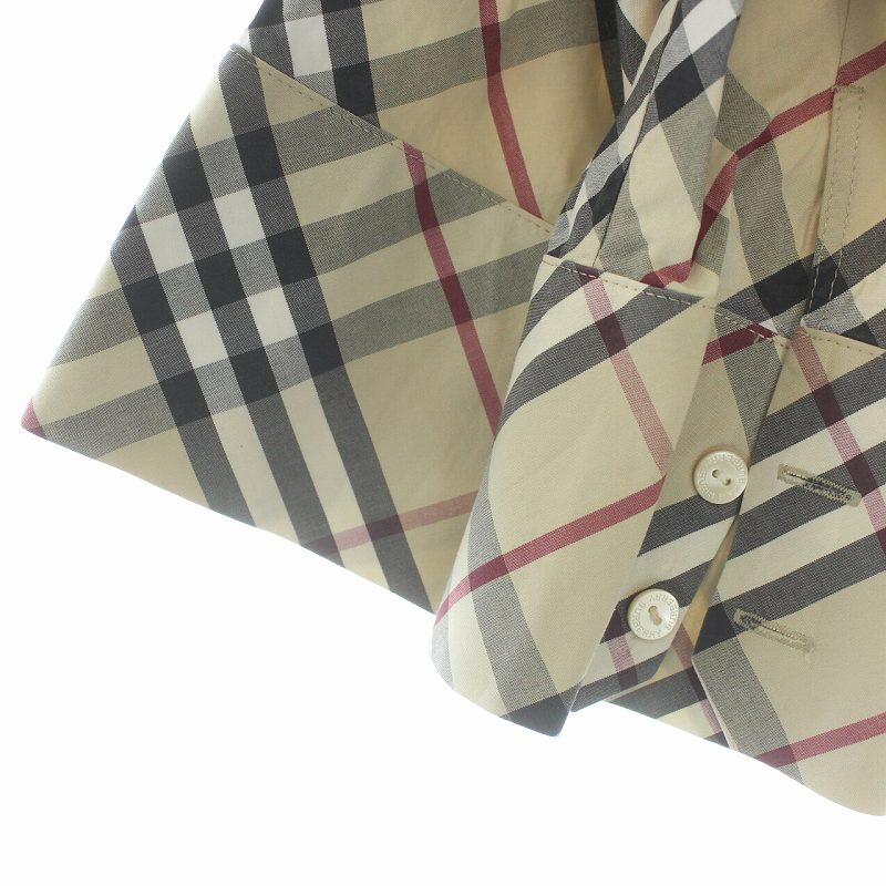 バーバリー ロンドン BURBERRY LONDON ノバチェック シャツ 七分袖 