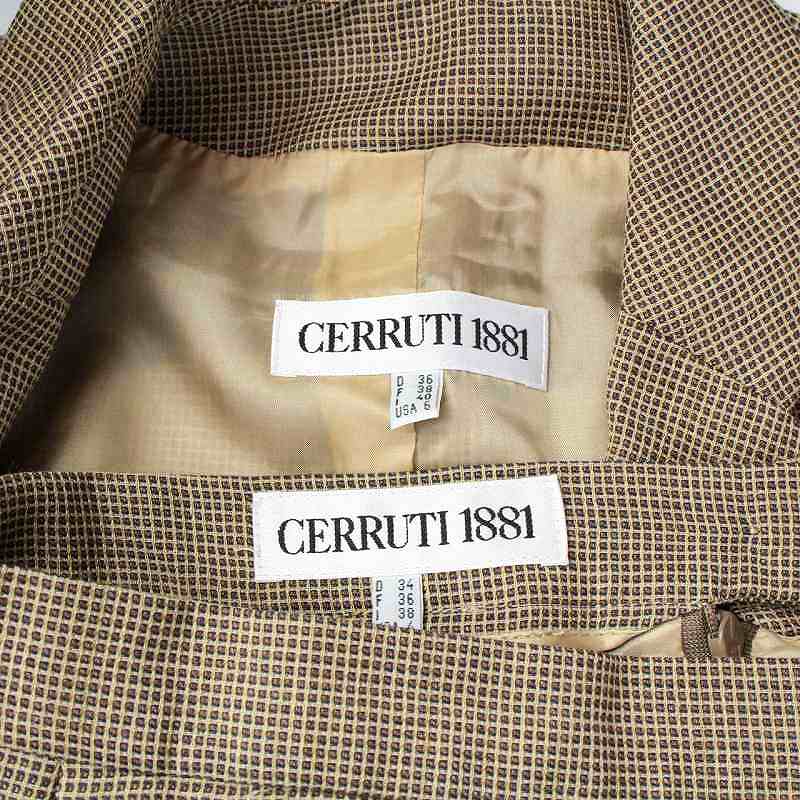 セルッティ CERRUTI 1881 スーツ セットアップ 上下 テーラード 