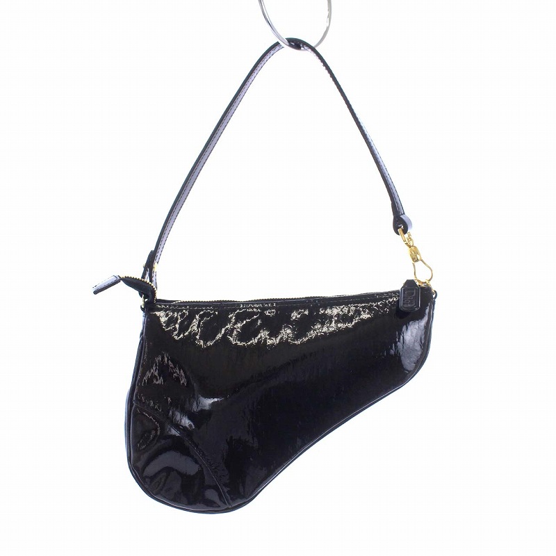 クリスチャンディオール Christian Dior サドルバッグ ハンドバッグ 