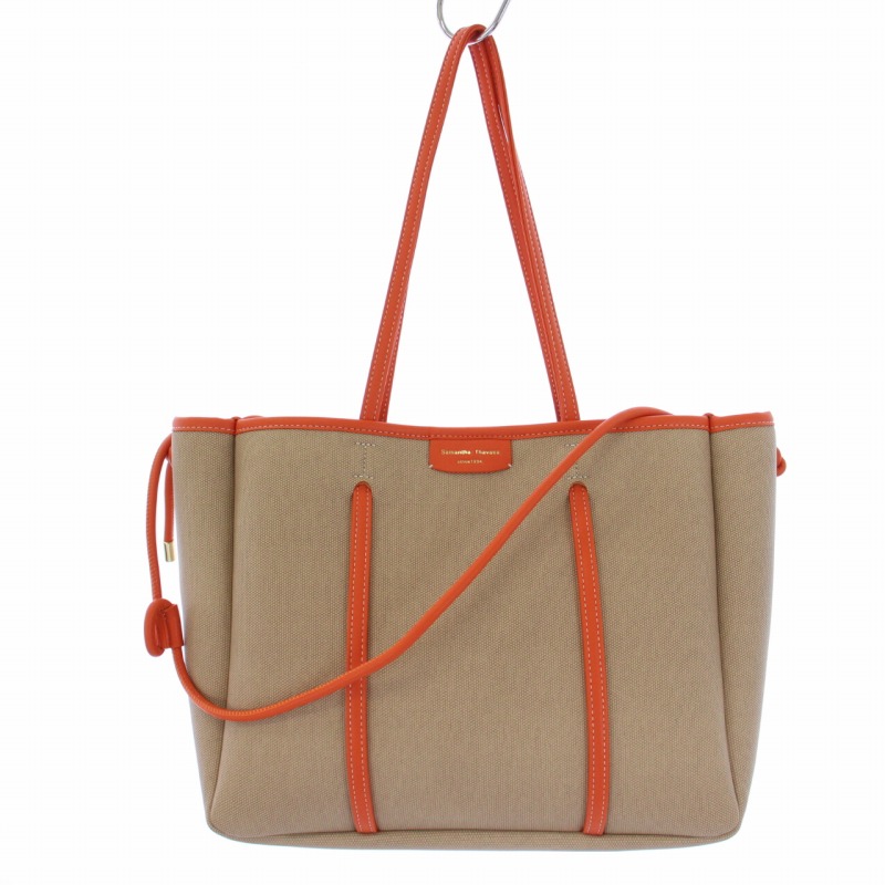 Samantha Thavasa オレンジ ショルダー （Samantha.T サマンサタバサ  