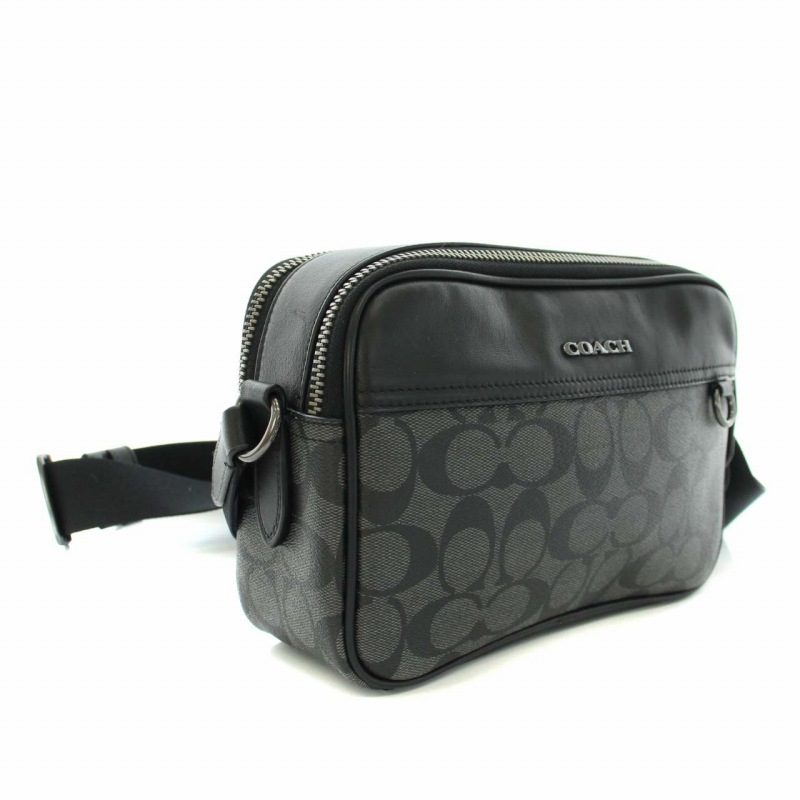 コーチ COACH クロスボディーバッグ ショルダーバッグ PVCキャンバス 