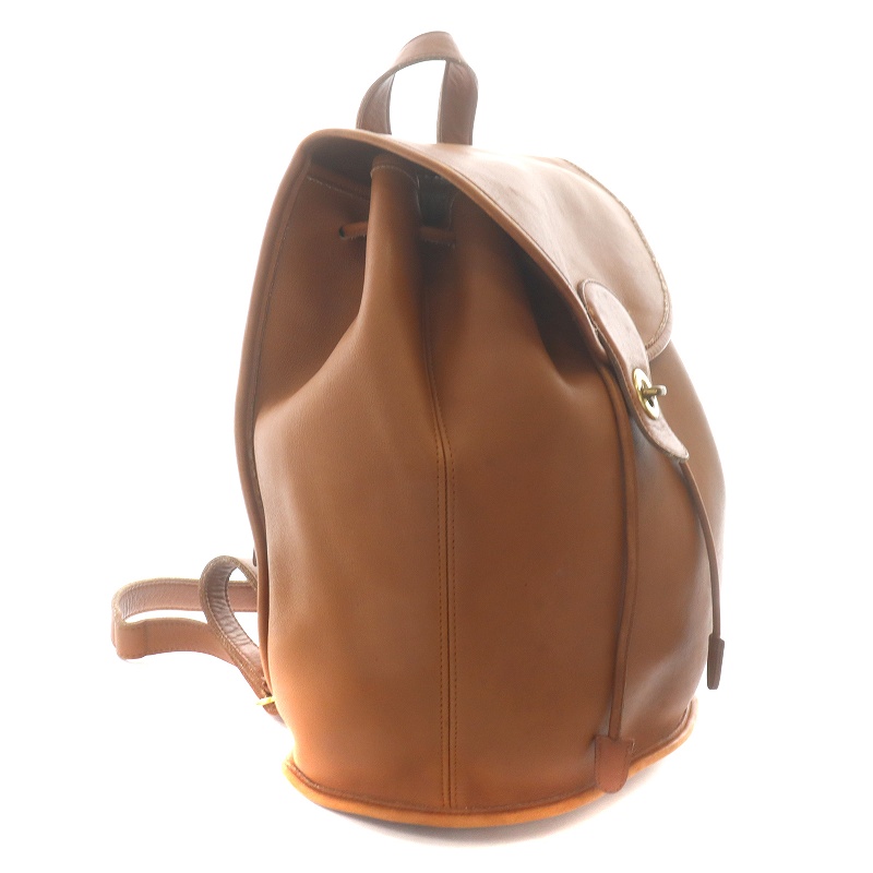 コーチ COACH オールドコーチ リュックサック デイパック 巾着 レザー  