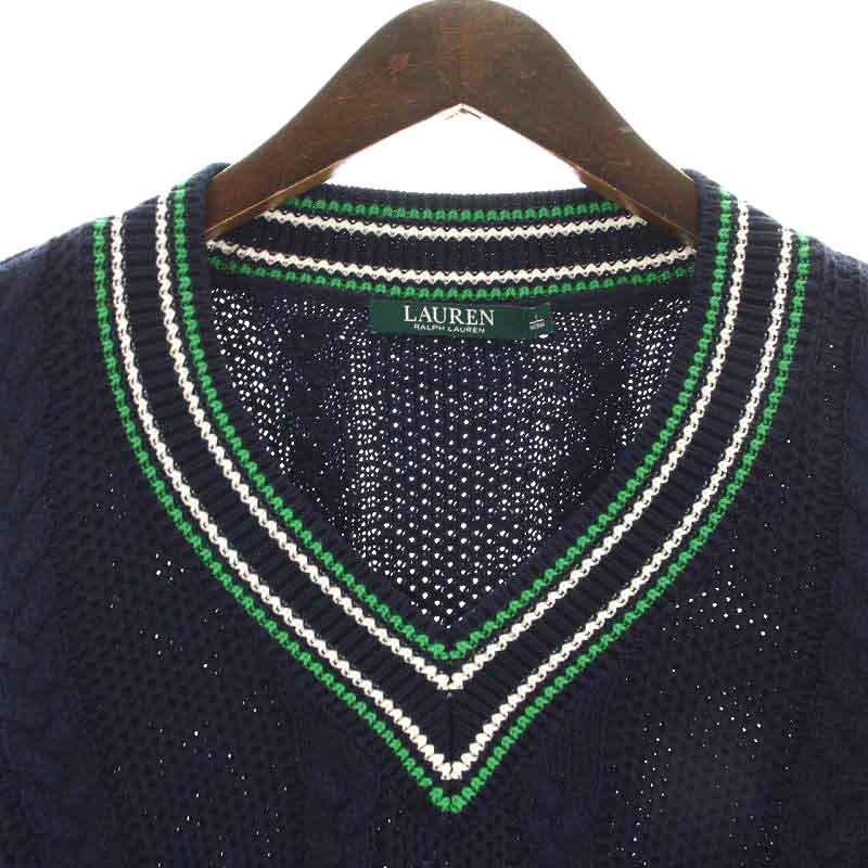 ローレンラルフローレン LAUREN RALPH LAUREN チルデンニット
