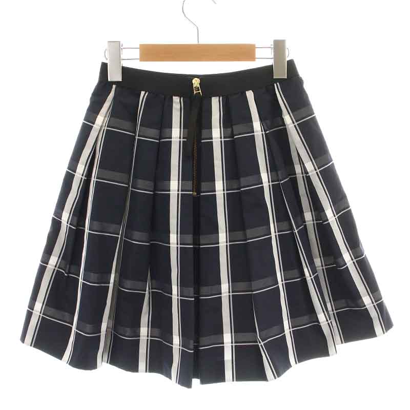 BURBERRY BLUE LABEL ブルーレーベル ウール フレアスカート バーバリーブルーレーベル BLUE LABEL フレアスカート 36 S M