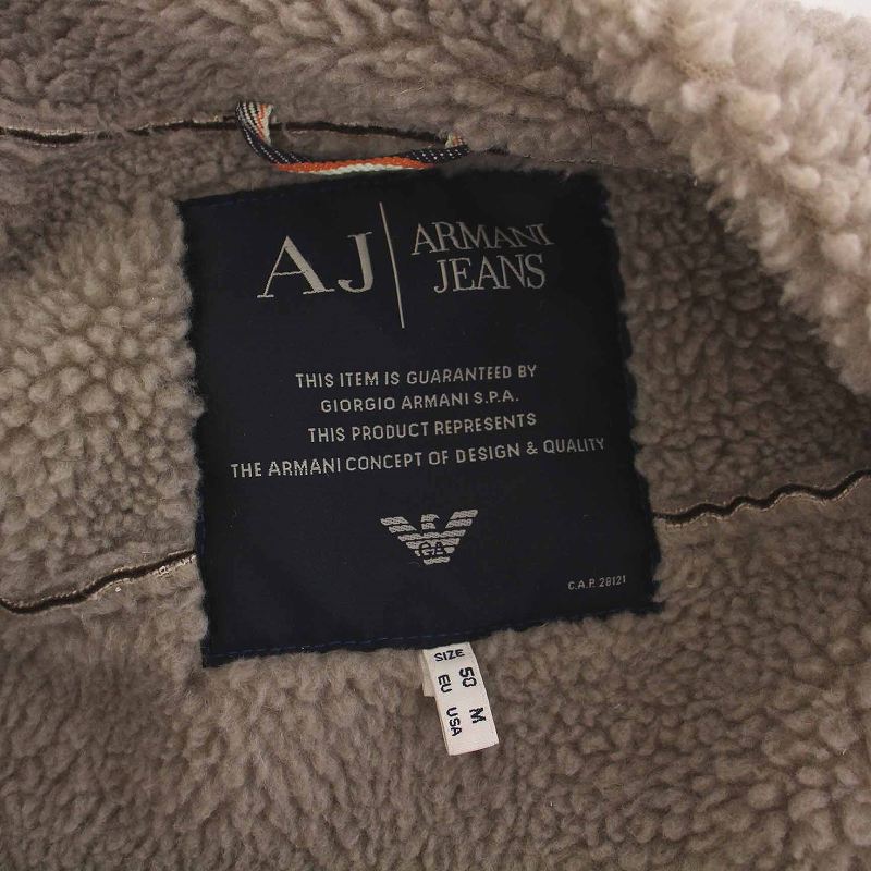 アルマーニ ジーンズ ARMANI JEANS フェイクムートン ジャケット 