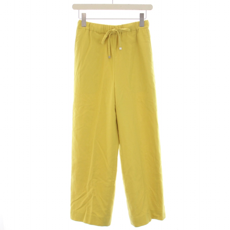 H＞ ウール モヘヤ ジェントル ストレート パンツ（スラックス）｜H