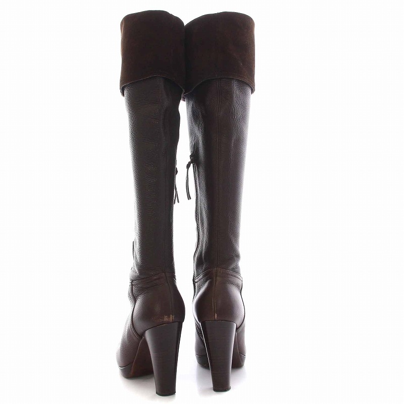 miu miu ブラック ニーハイブーツ バックル付き miu miu ブラック ニーハイブーツ バックル付き Miu Miu