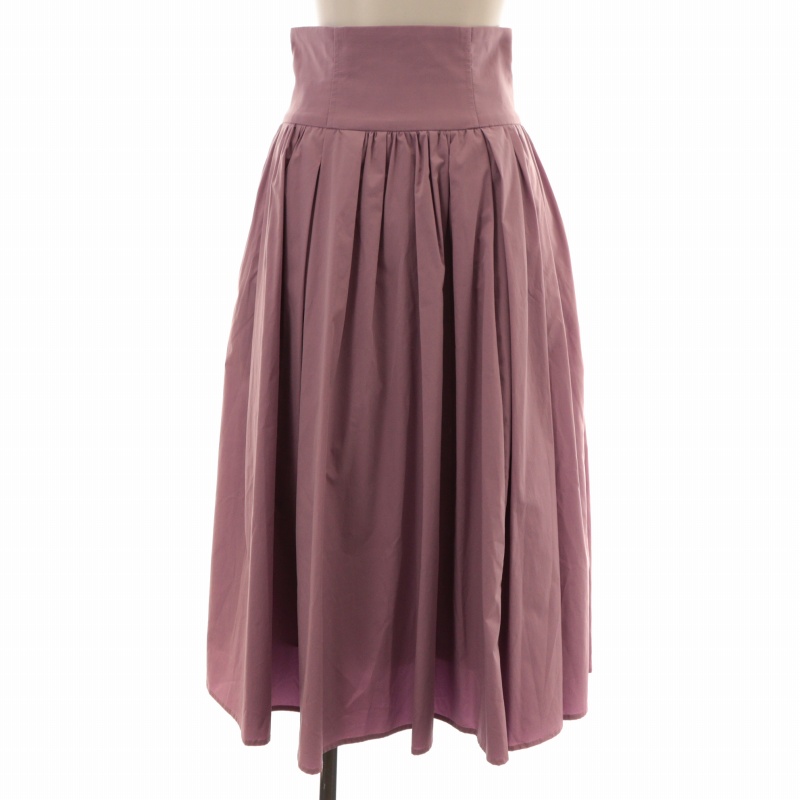 ジャスグリッティー JUSGLITTY 22AW タックギャザースカート フレア  