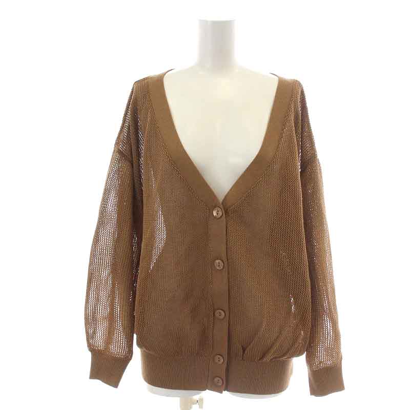 未使用品 マイストラーダ Mystrada 23SS ニットカーディガン