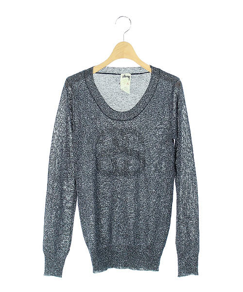 Stussy 長袖カットソー S 紺 STÜSSY ネイビー 長袖カットソー XL