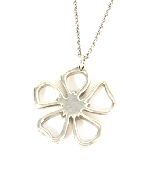 ティファニー TIFFANY & CO. ネックレス 925 フラワーモチーフ 