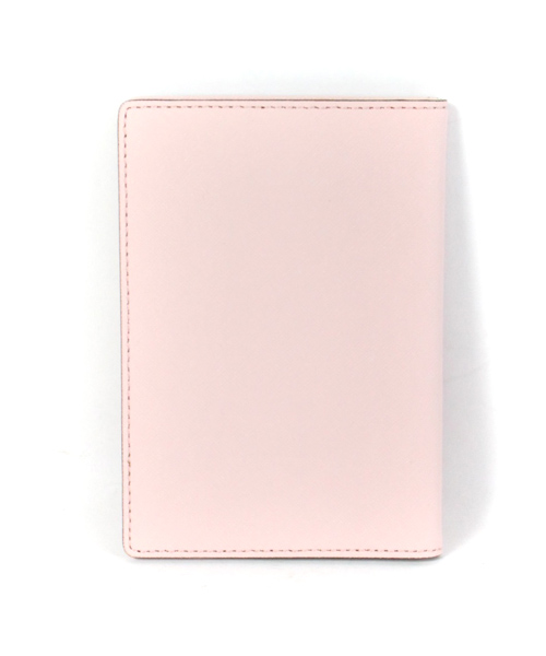 ケイトスペード KATE SPADE カードケース 手帳型 レザー ピンク /DK26 