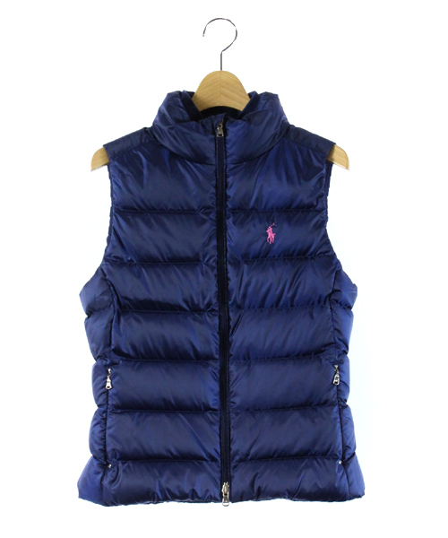 ラルフローレン RALPH LAUREN GOLF ゴルフ ダウンベスト スタンド 