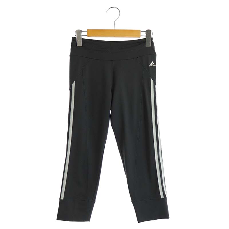 アディダス Adidas Clima Cool スポーツウェア ラインパンツ カプリ S グレー Es レディース 160 ベクトルパーク