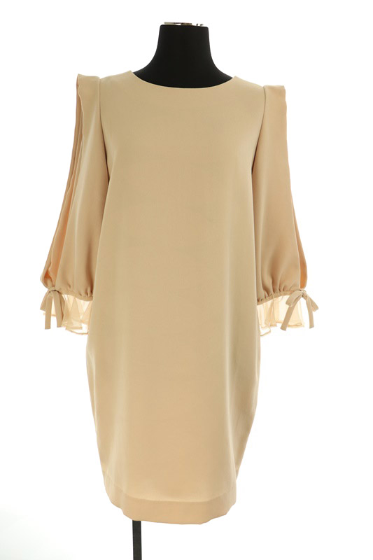 スナイデル Snidel ワンピース ミニ リボン 七分袖 0 ピンク Kn D レディース 160 ベクトルパーク