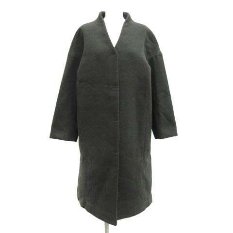 ケイビーエフ Kbf アーバンリサーチ One M ノーカラーコート アウター チャコールグレー Tk レディース 160 ベクトルパーク