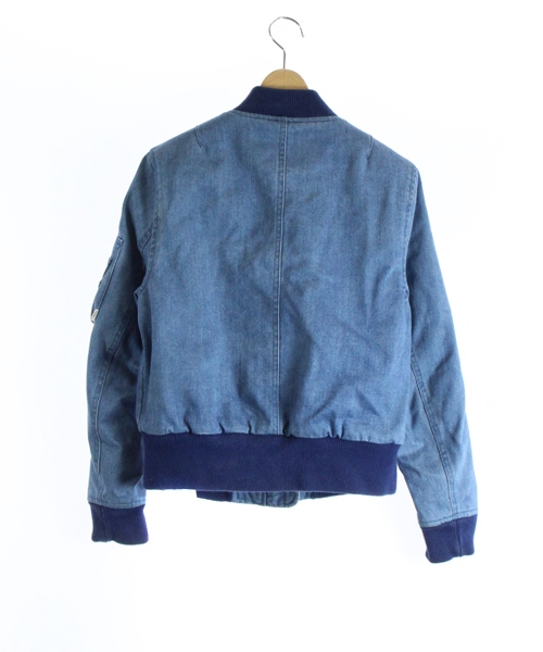 ステューシー STUSSY MADEME MA-1 ブルゾン ジャケット 缶バッチ S 