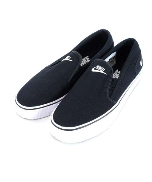 ナイキ Nike スリッポン シューズ キャンバス 23 5 黒 ブラック 白 ホワイト 010 Mr19 レディース 160 ベクトルパーク