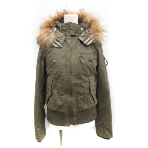 バーバリーブルーレーベル BURBERRY BLUE LABEL ミリタリージャケット 