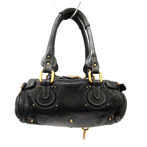 クロエ CHLOE ミニパディントン バッグ ハンド レザー カデナ 南京錠 