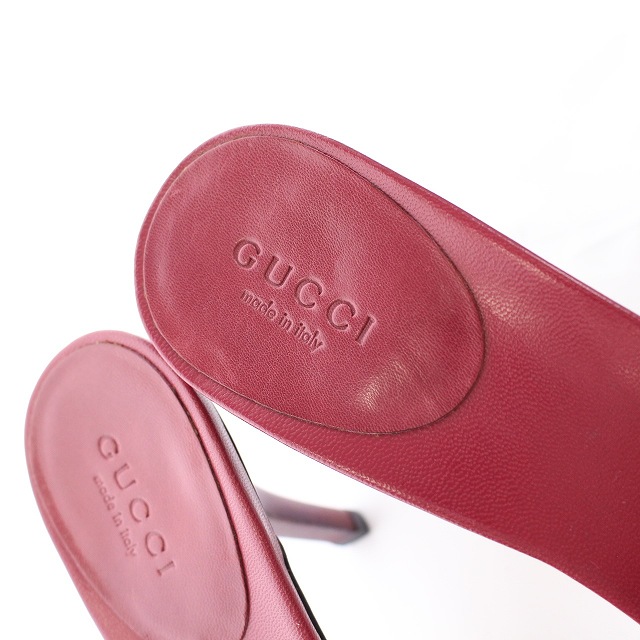 GUCCI グッチ ミュール サンダル GG 24cm GUCCI グッチミュールサンダル24cm レディース