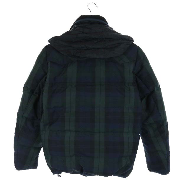 ディーゼル DIESEL Teflon ダウンジャケット フード チェック ディーゼル DIESEL Teflon ダウンジャケット フード チェック