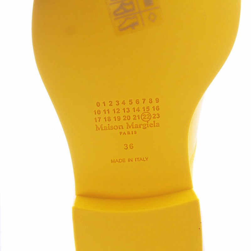 未使用品 メゾンマルジェラ 22 Maison Margiela 22 Tabi 足袋 ラバー  