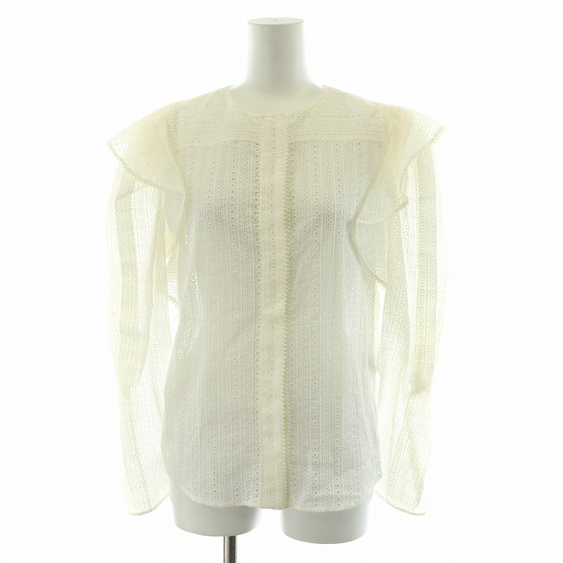 イザベルマラン レースフリルシャツブラウスISABEL MARANT