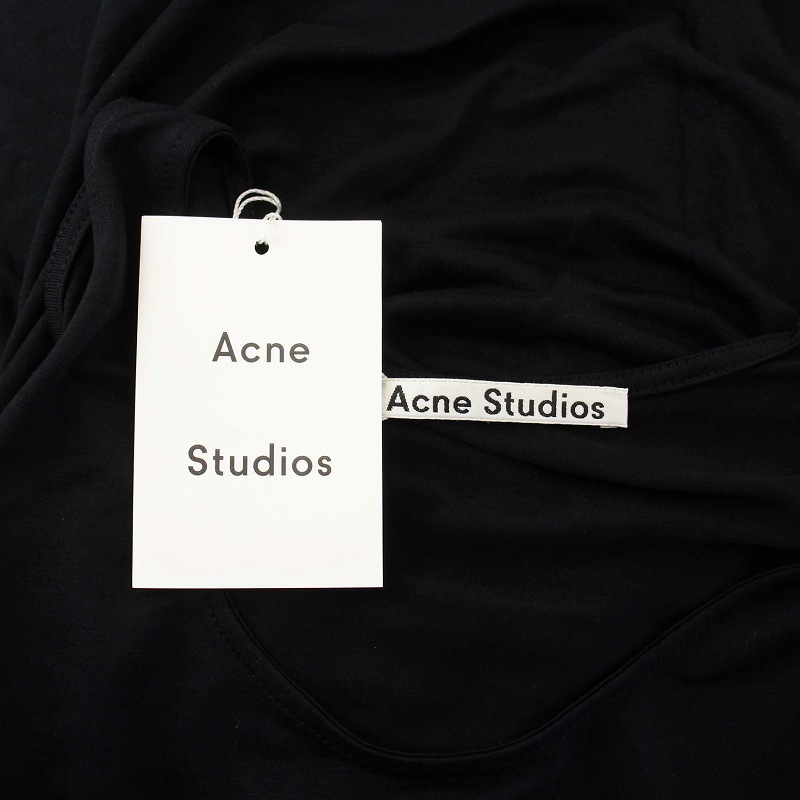 Acne アクネ ノースリーブ アシンメトリー ワンピース X4398 Acne アクネ ノースリーブ アシンメトリー ワンピース X4398