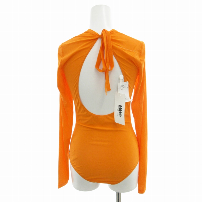 マルジェラMM6ボディースーツ MM6 - MM6 Maison Margiela ロゴボディスーツ Mサイズの通販 by