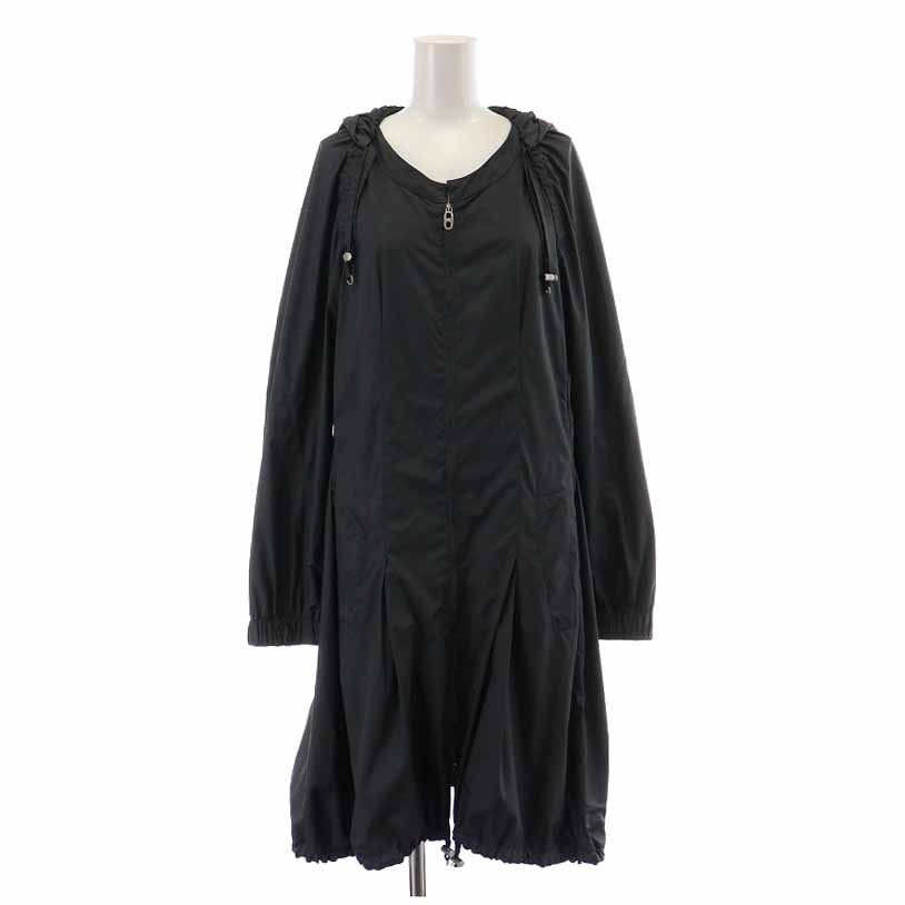 【レア】celine セリーヌ　ロングコート ニット素材　マカダム金具　冬物 レア】celine セリーヌ ロングコート ニット素材 マカダム金具