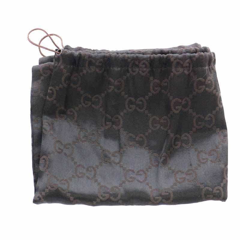 グッチ GUCCI ハンドバッグ ミニ GGキャンバス レザー 黒