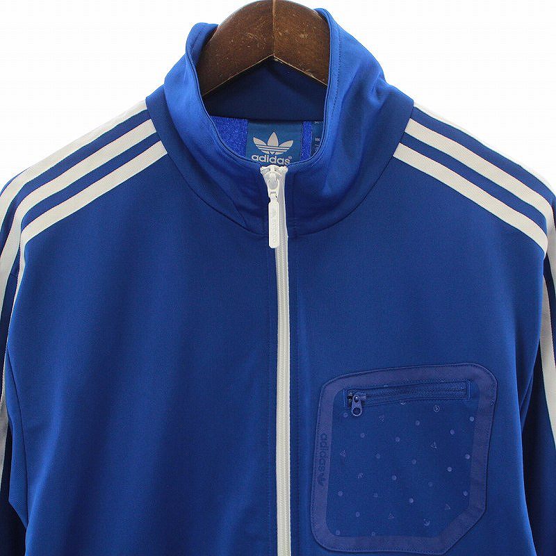アディダスオリジナルス トラックジャケット　青　adidas Oサイズ adidas Originals アディダス オリジナルス ジャケット メンズ