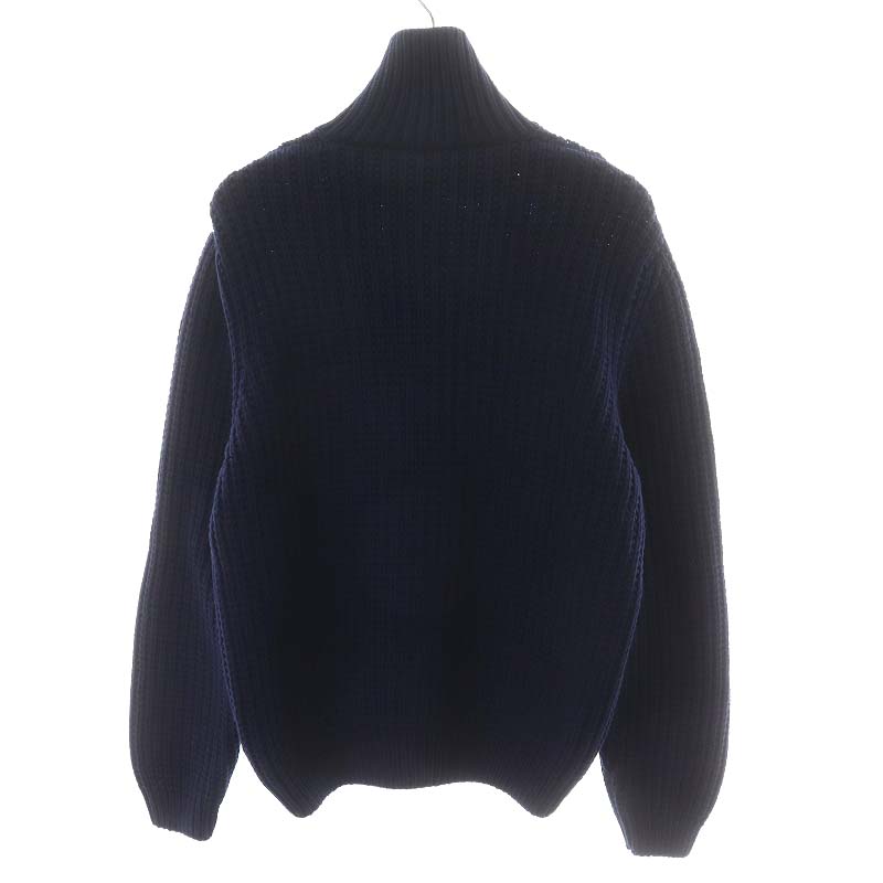 グッチ GUCCI ドライバーズ ニット セーター ジップアップ コットン M