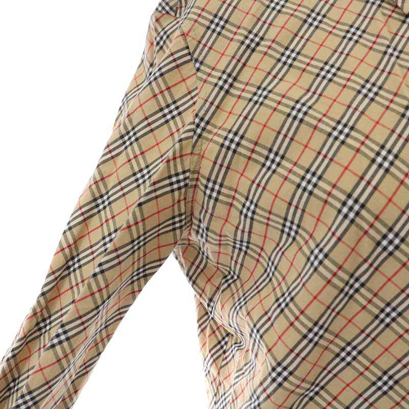 BURBERRY BLUE LABEL 長袖シャツ ベージュ サイズ40(L) BURBERRY BLUE LABEL 長袖シャツ ベージュ サイズ40(L) - メルカリ