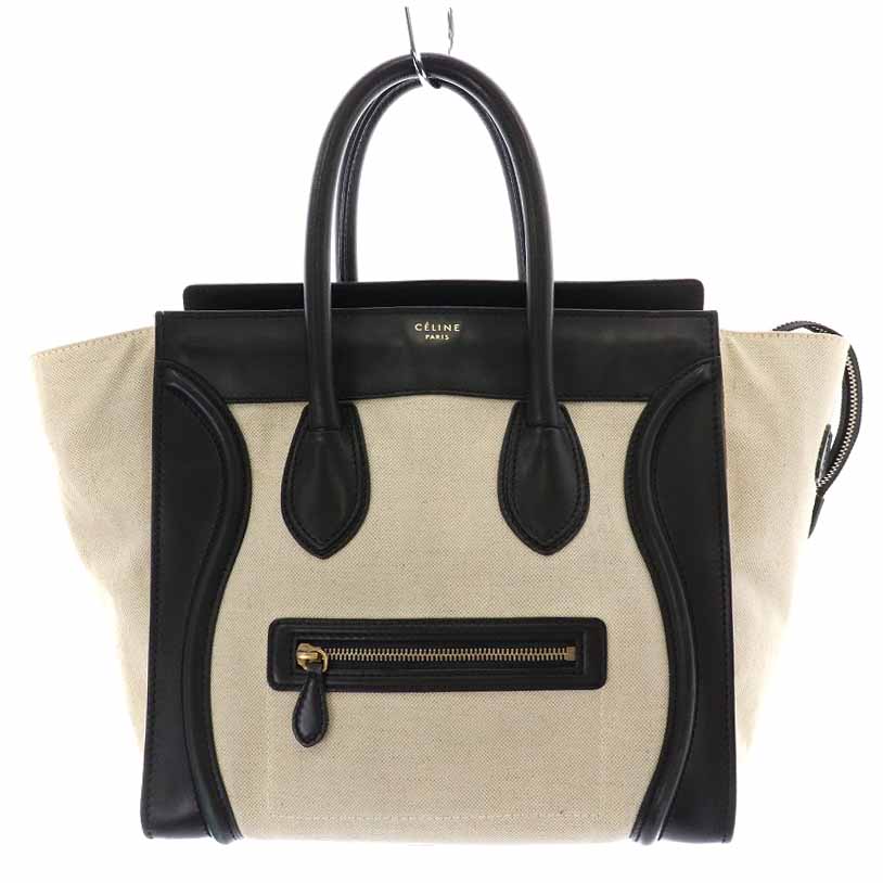 セリーヌ CELINE ラゲージ ミニショッパー トートバッグ ハンドバッグ  
